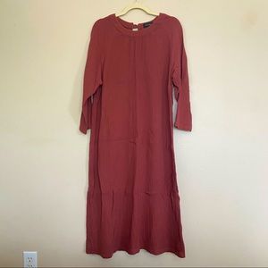 Roolee Midi Maroon Dress